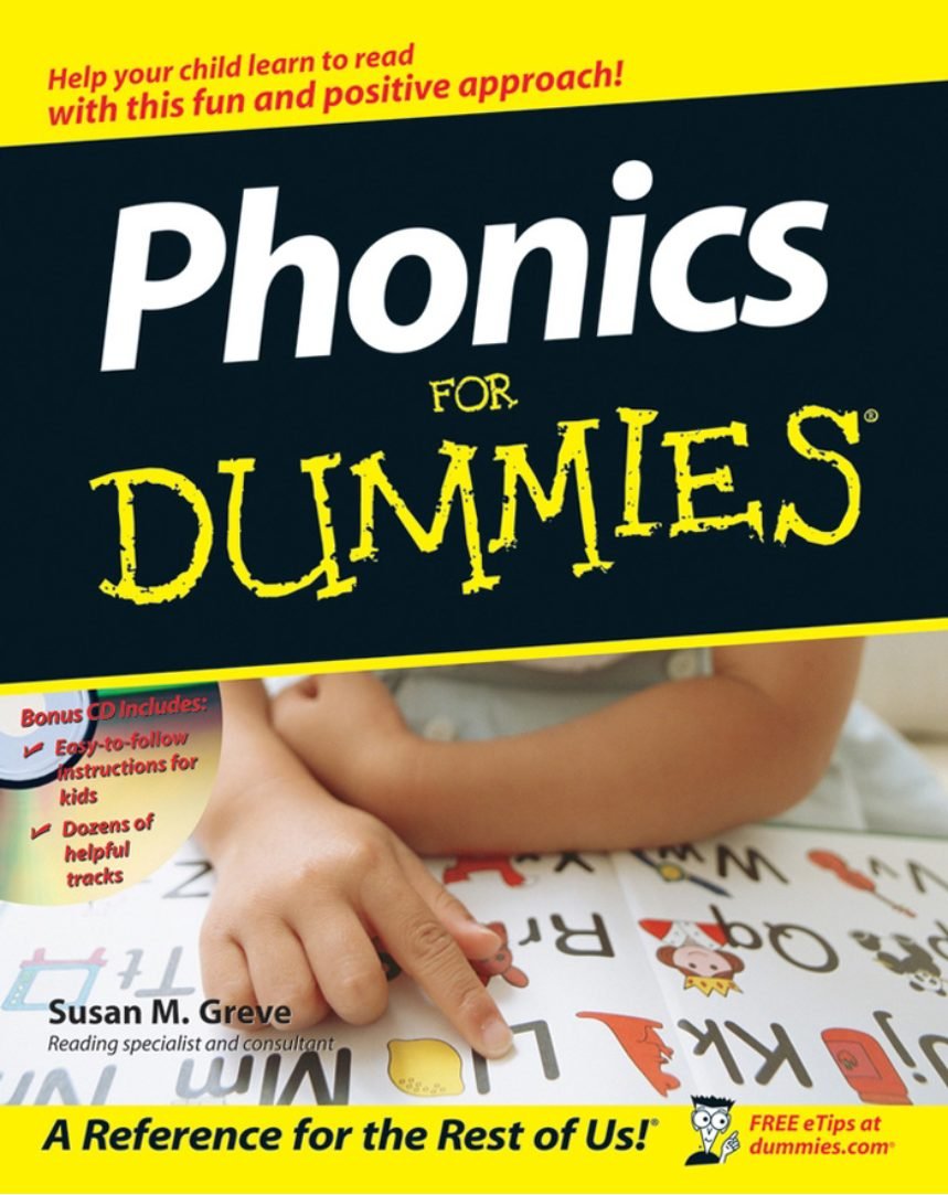 Phonics for Dummies Book